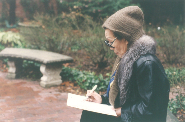 천경자 작가-사진제공 서울미술관