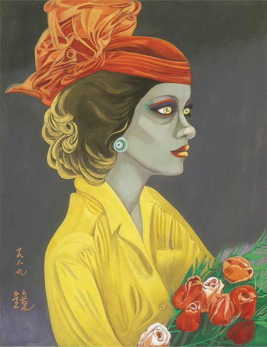 천경자, 청혼, 1989, 종이에 채색, 40x31cm, 서울미술관 소장-사진제공 서울미술관