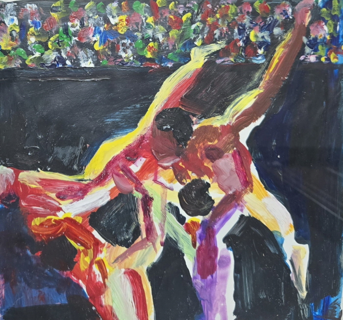 김종학 1980-사진제공 김종근 미술평론가