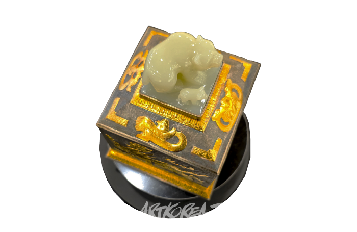 황갑주-옥곰, 보석함-고조선 143-146 단군을 상징-사진촬영 김한정 기자