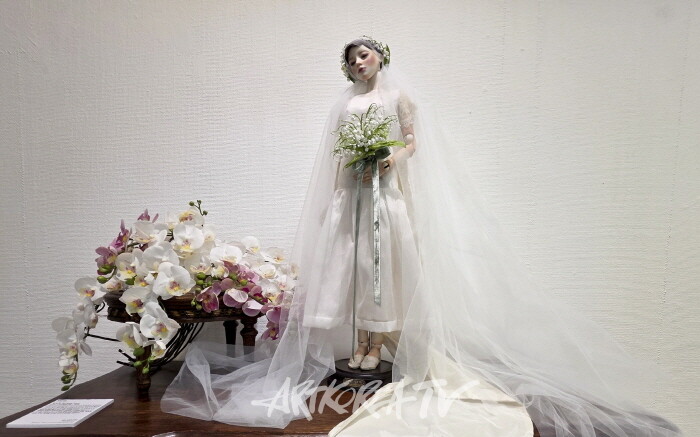윤보현 Mariee 67cm porcelain doll 2025-사진촬영 김한정 기자