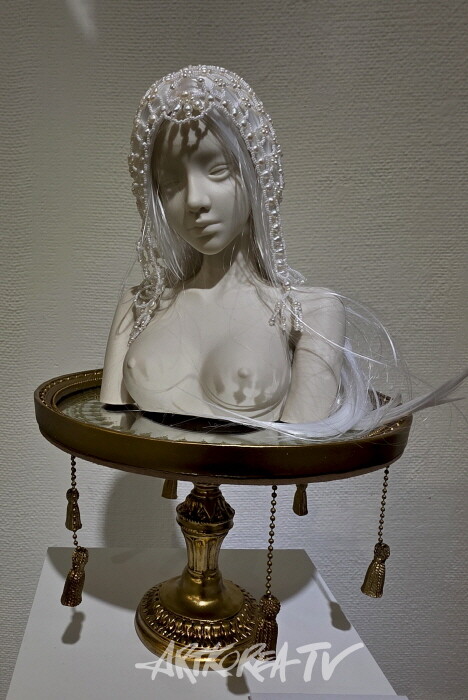 윤보현-월하미인 23cm Porcelain Doll 2025-사진촬영 김한정 기자