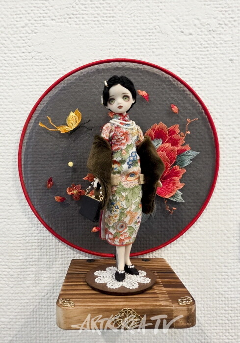 이상미-모란 로즈 18cm Porcelein Doll 2025-사진촬영 김한정 기자