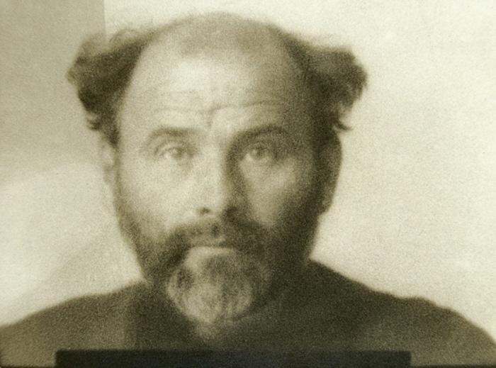 1914년의 오스트리아 화가 구스타프 클림트. 사진: Imagno/Getty Images 제공.