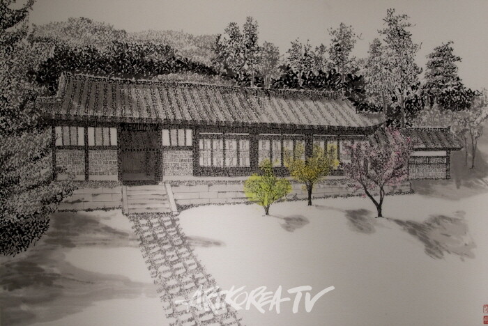 서미숙-훈련원 전경 130-90cm-사진 김한정 기자