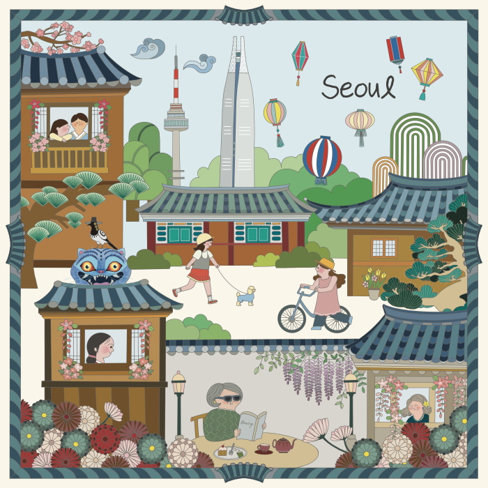 이진숙 작가의 현대의 감각이 빚어낸 조화-사진제공 이진숙 작가