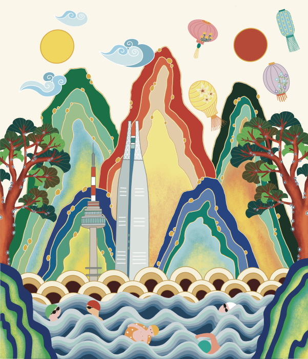 이진숙 작가의 현대의 감각이 빚어낸 조화-사진제공 이진숙 작가