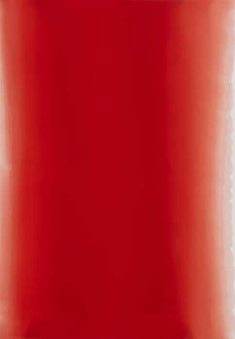 [Johyun Gallery] Kim Taek Sang, Breathing light Red in red 25-4, 2025, Water acrylic on canvas, 167 x 114 cm