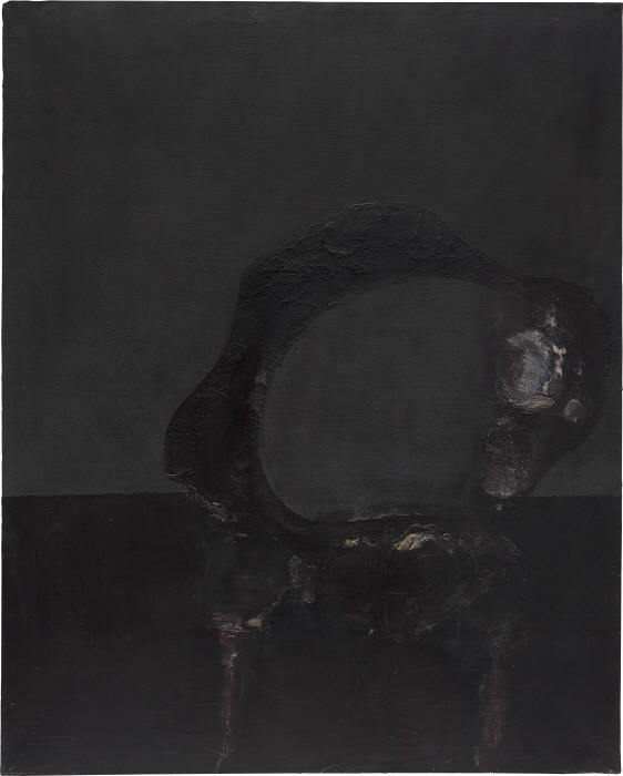 [Johyun Gallery] Park Seo-Bo, Primordialis No.4-63, 1963, Oil on Canvas, 162 x 130 cm
