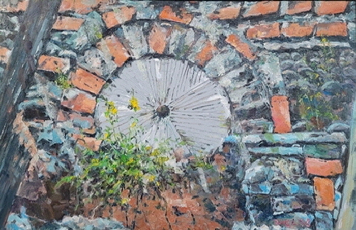 이성자 作_하모니_116.8x80.3cm_Oil on Canvas-사진제공 이형회