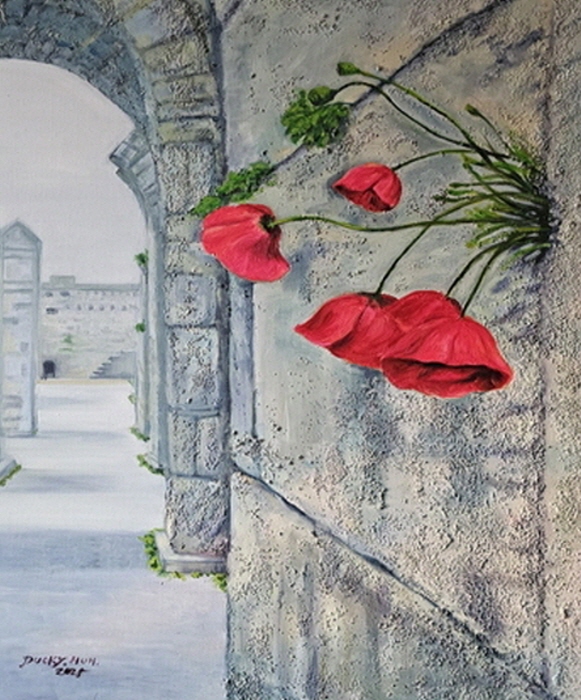 허덕희 作_꽃의 부활_72.7x90.9cm_Oil on Canvas-사진제공 이형회