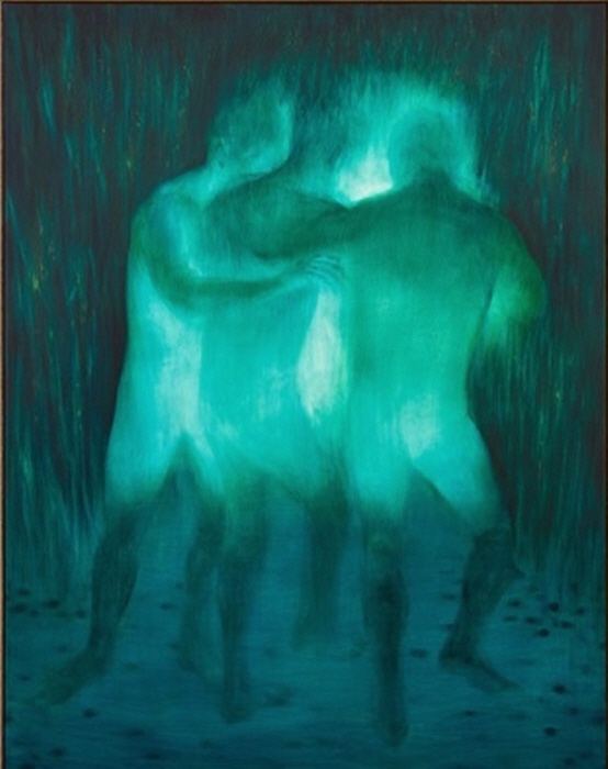 시 레이-중국인, 1983년생-탈출 I, 2025. 캔버스에 유채 205 x 160cm (80.7 x 63인치)-사진제공 뒤셀도르프의 Sies + Höke 갤러리