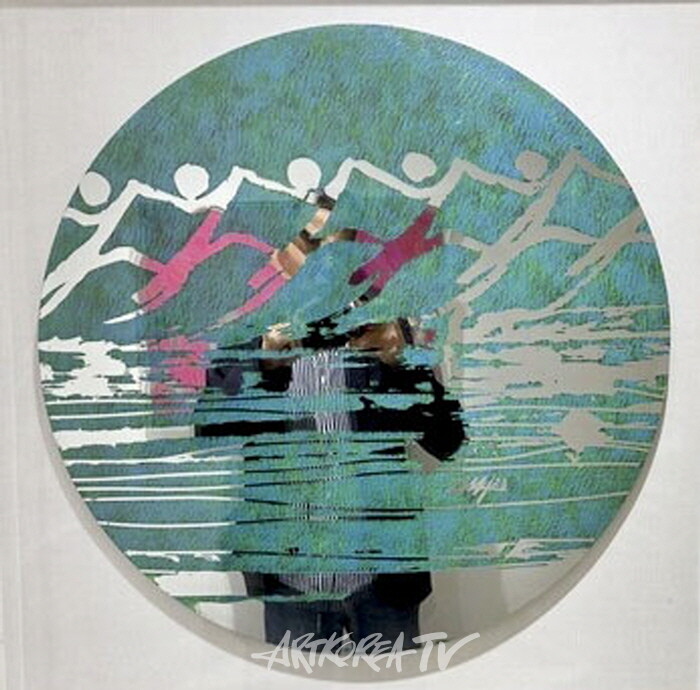 고완석 초대개인전 ‘LOOK’-시선의 경계에서 자아를 비추다.-사진촬영 김한정 기자