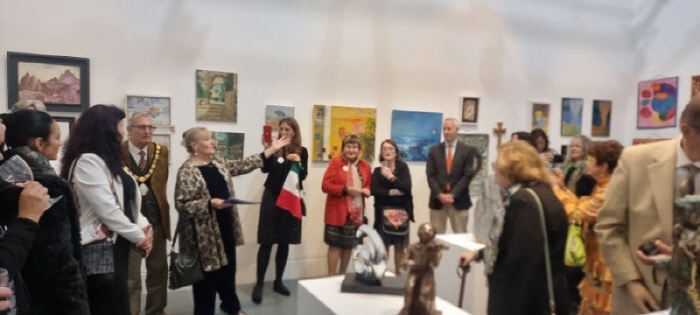 WAG 그룹 해외 작가 교류전 시작-구경미 작가 동참-사진제공 구경미 작가