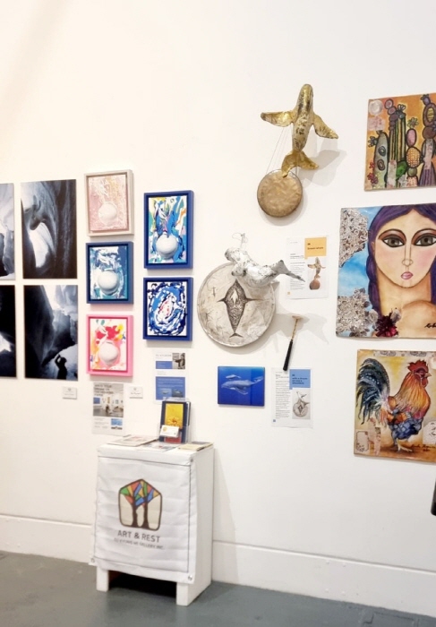 WAG 그룹 해외 작가 교류전 시작-구경미 작가 동참-사진제공 구경미 작가