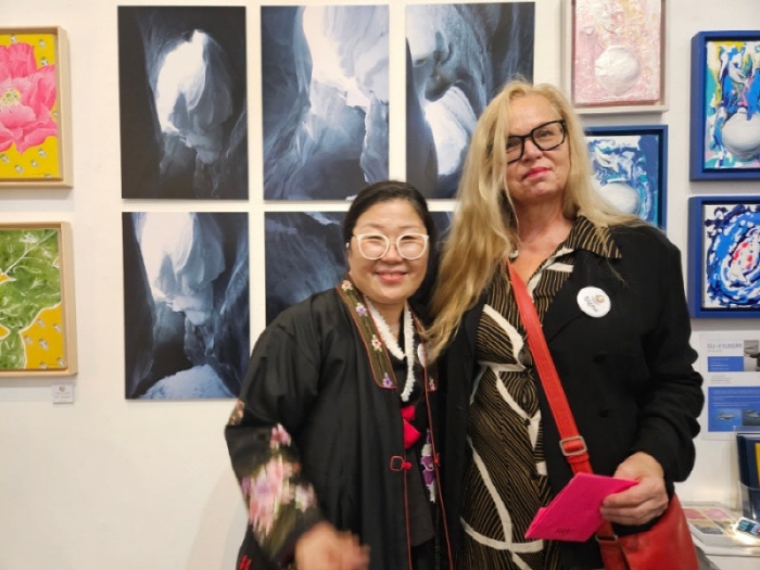 WAG 그룹 해외 작가 교류전 시작-구경미 작가 동참-사진제공 구경미 작가