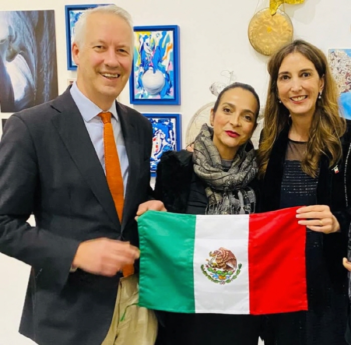 WAG 그룹 해외 작가 교류전 시작-구경미 작가 동참-사진제공 구경미 작가