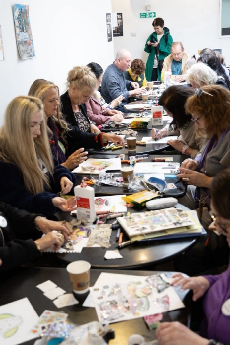 WAG 그룹 해외 작가 교류전 시작-구경미 작가 동참-사진제공 구경미 작가