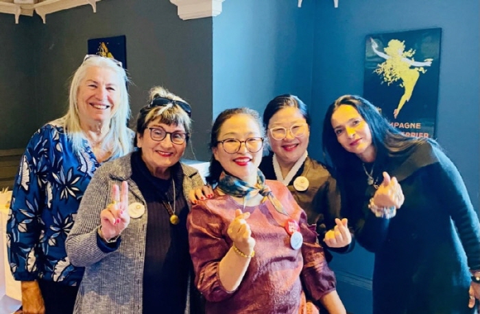 WAG 그룹 해외 작가 교류전 시작-구경미 작가 동참-사진제공 구경미 작가