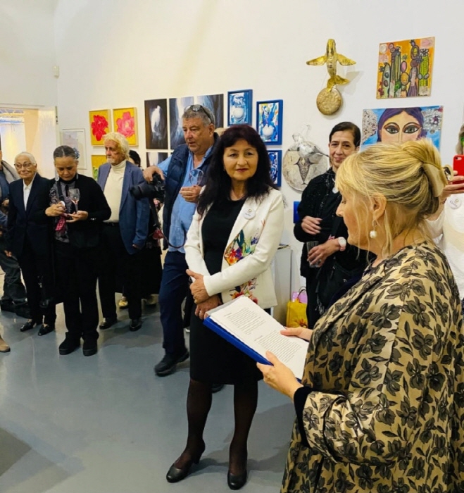 WAG 그룹 해외 작가 교류전 시작-구경미 작가 동참-사진제공 구경미 작가