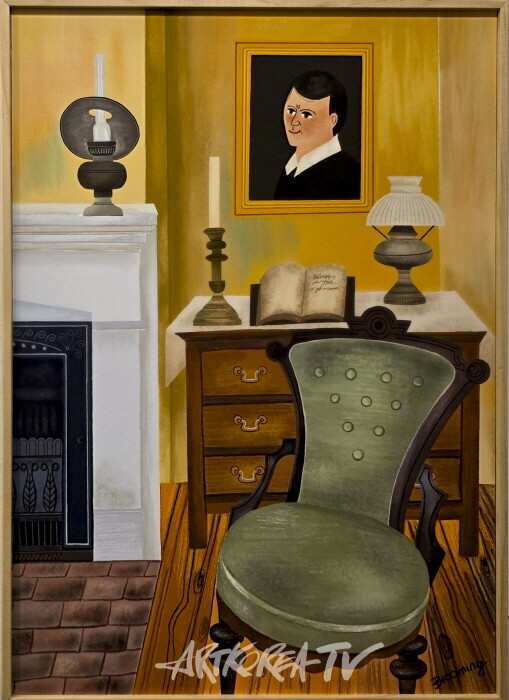 이진숙-예술가의 방. Degital print on Canvas 30×40cm 2025-사진촬영 김한정기자