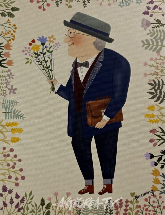 이진숙-조금 특별한 오늘. Digital print on Canvas 30×40cm 2025-사진촬영 김한정기자