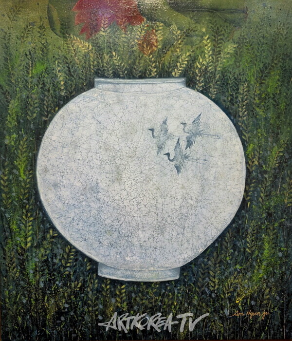 손현주-설레임 60×90cm Oil Color & 혼합재료-사진촬영 김한정 기자