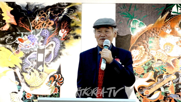 운봉 이규완 화백-사진촬영 김한정 기자