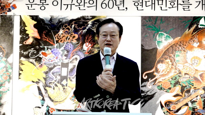 (사)한국민화진흥협회 홍대희 이사장-사진촬영 김한정 기자