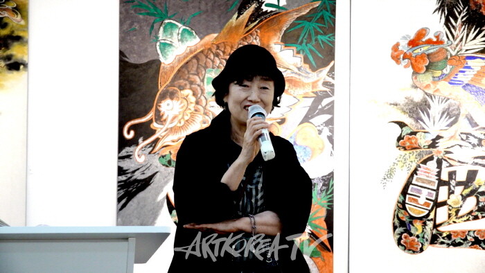 서울시무형문화재 제18호 정승희 민화장-사진촬영 김한정 기자