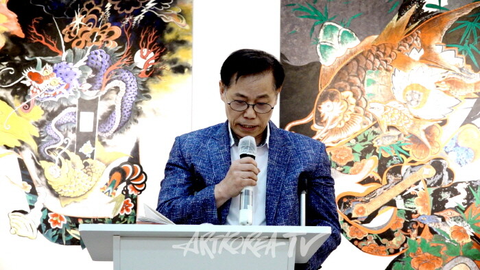 김용기 경희대 창작민화교육자과정 실기교수 헌사-사진촬영 김한정 기자