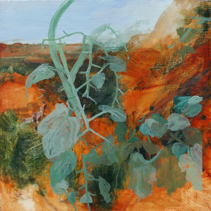 풍경_Terre Verte 45x45cm oil on canvas 2021(2019)-사진제공 성남 운중화랑