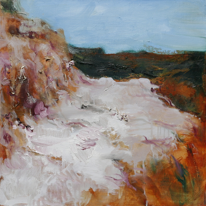 풍경_Terre Verte 45x45cm oil on canvas  2019-사진제공 성남 운중화랑