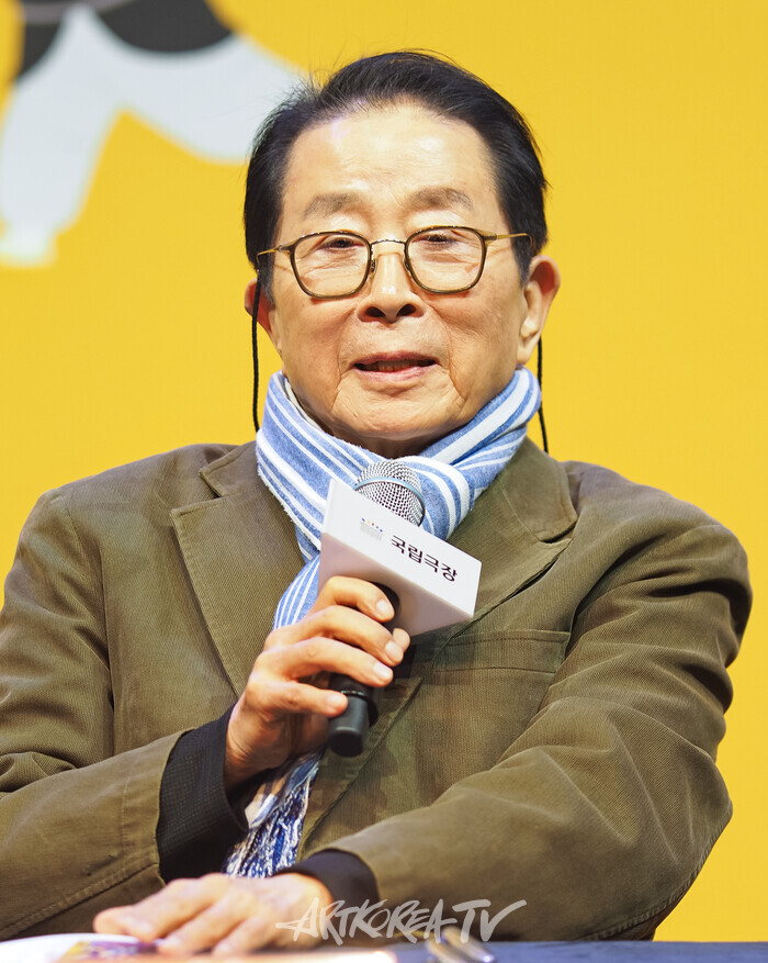 국립극장 기획공연 마당놀이 '홍길동이 온다' 기자간담회(국수호 안무가) 2025.10.29 사진 ⓒ아트코리아방송 이용선 기자