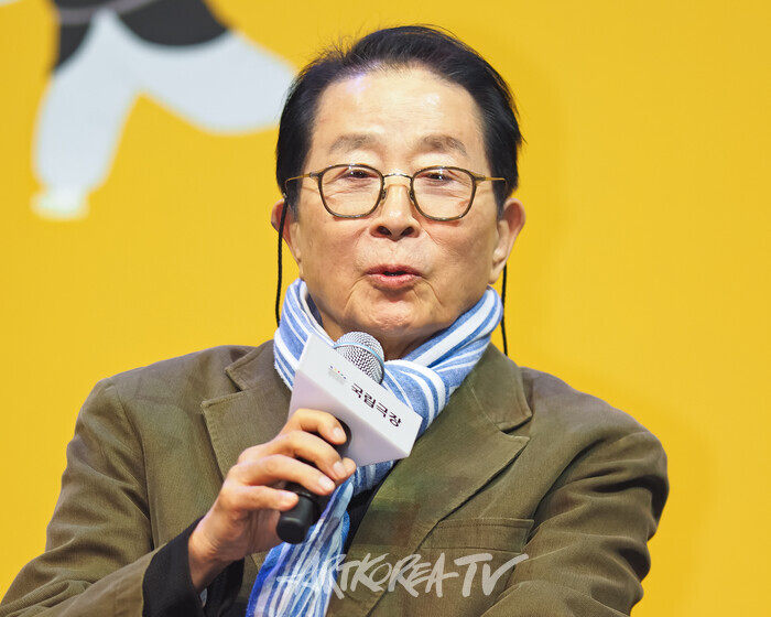 국립극장 기획공연 마당놀이 '홍길동이 온다' 기자간담회(국수호 안무가) 2025.10.29 사진 ⓒ아트코리아방송 이용선 기자