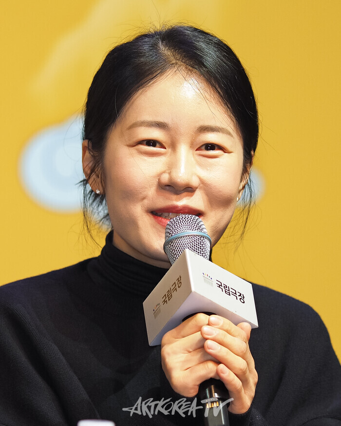 국립극장 기획공연 마당놀이 '홍길동이 온다' 기자간담회(국립창극단 김율희) 2025.10.29 사진 ⓒ아트코리아방송 이용선 기자