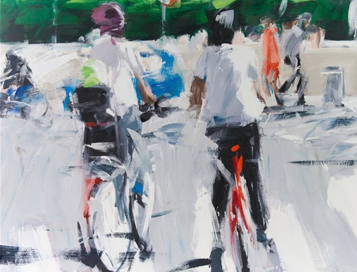  알리레자 바르잔데흐 리옹 , 2025-캔버스에 유채-114 x 146cm-사진제공 갤러리 바바라 폰 스테호우