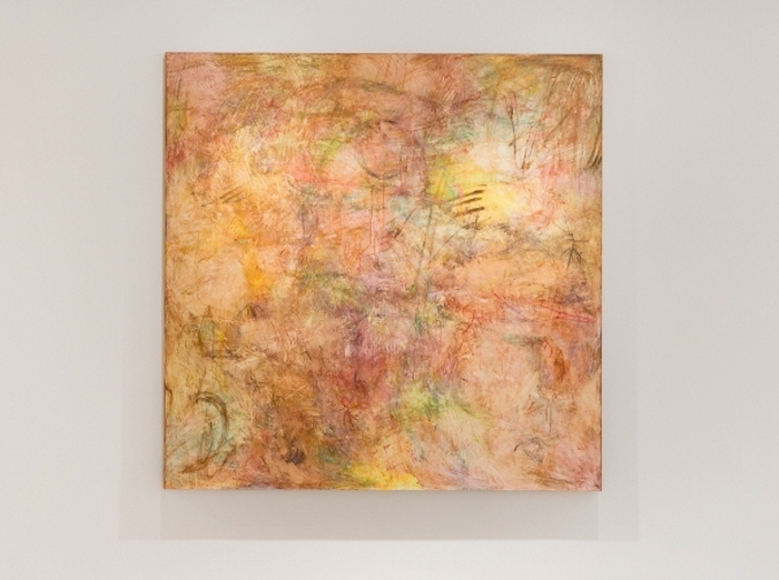 Jazoo Yang, Skin of Everything no.20241106, 2024, Mixed media, 150 X 150 cm-사진제공 피비갤러리