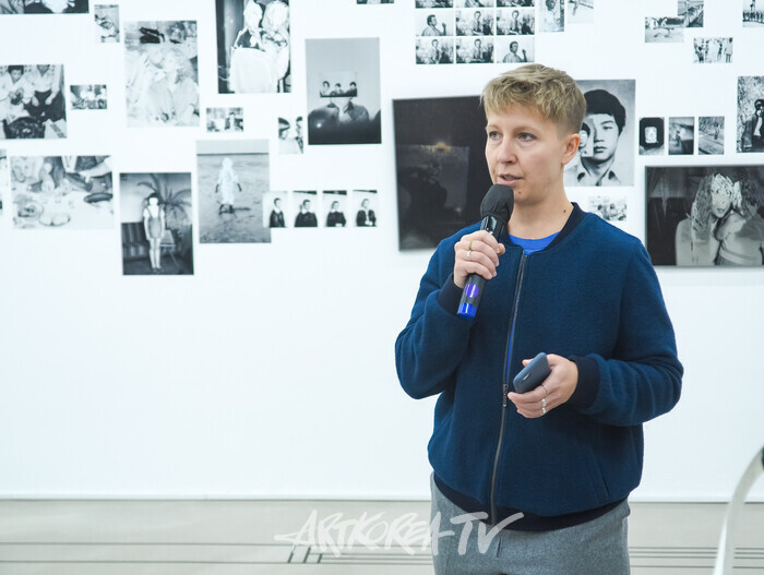 아르코 예술창작실 작가전 '인 시투 In Situ' 기자간담회(카타즈나 마수르, 폴란드) 2025.11.19 사진 ⓒ아트코리아방송 이용선 기자