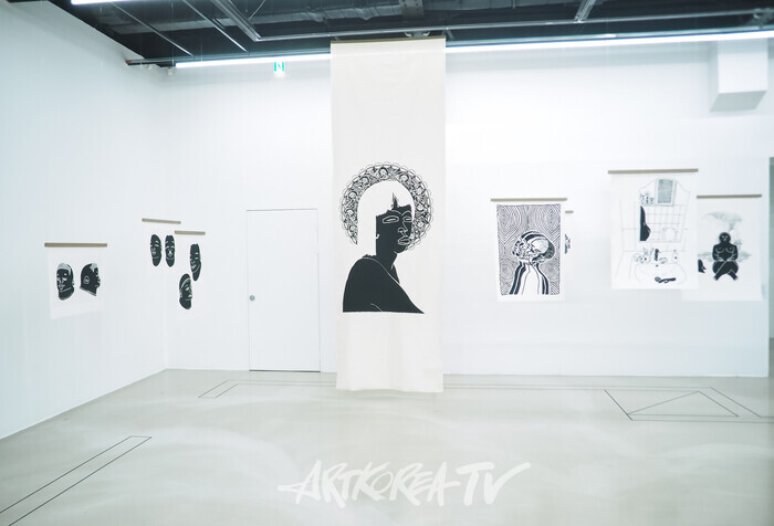 아르코 예술창작실 작가전 '인 시투 In Situ' 기자간담회(우고 멘데스, 모잠비크) 2025.11.19 사진 ⓒ아트코리아방송 이용선 기자