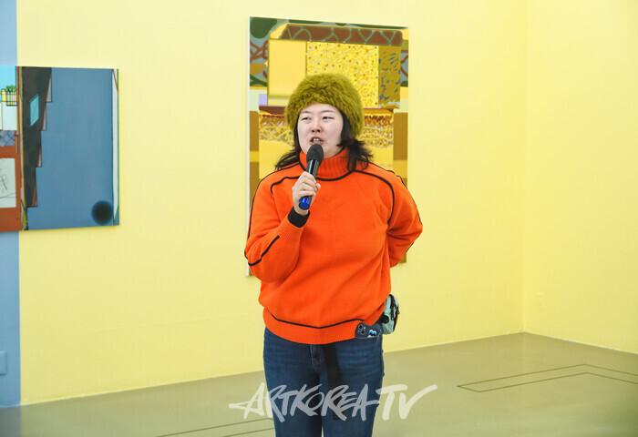 아르코 예술창작실 작가전 '인 시투 In Situ' 기자간담회(박정혜) 2025.11.19 사진 ⓒ아트코리아방송 이용선 기자