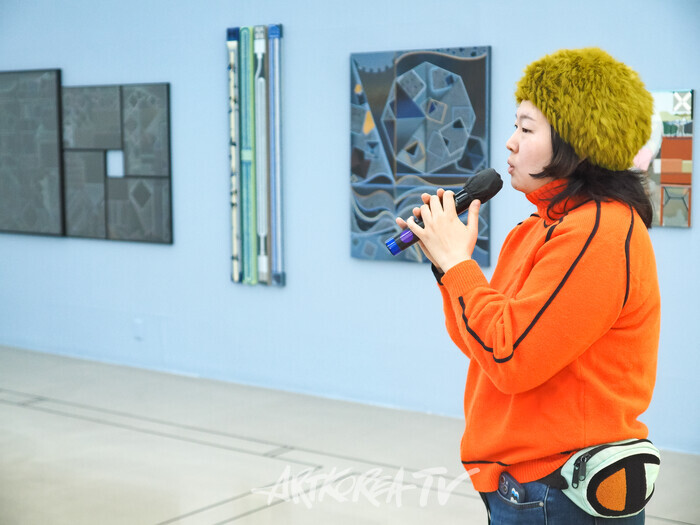 아르코 예술창작실 작가전 '인 시투 In Situ' 기자간담회(박정혜) 2025.11.19 사진 ⓒ아트코리아방송 이용선 기자