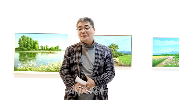 사회자 권우숭 조각분과 위원장-사진촬영 김한정 기자