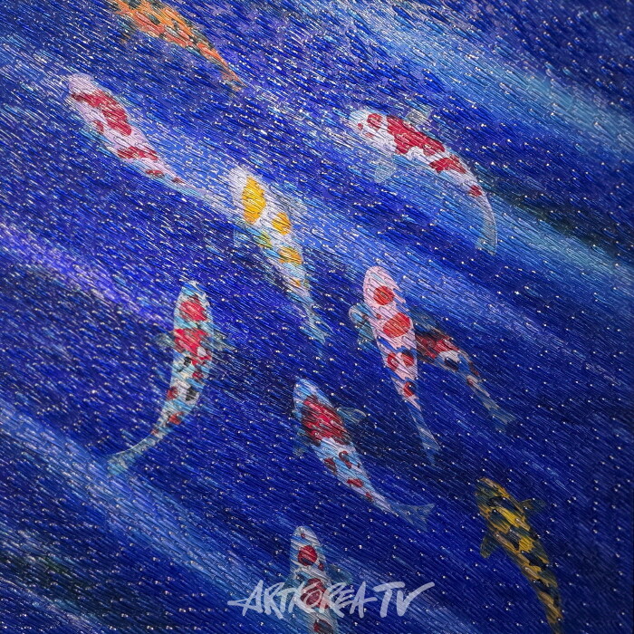 150×150cm Mixed media on Canvas-사진제공 김한정 기자