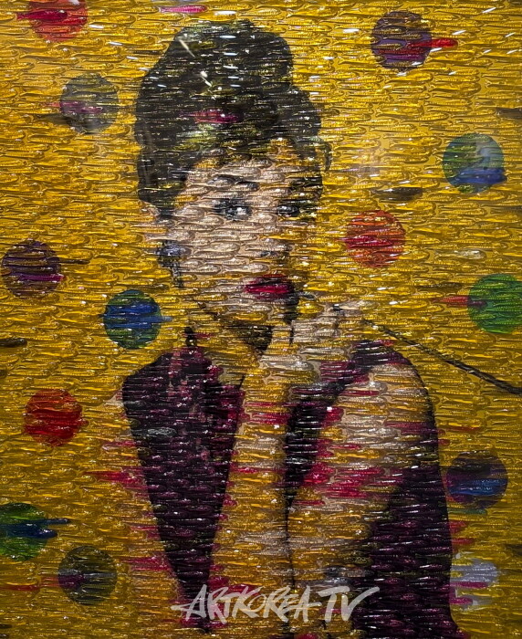 90.9×72.7cm Mixed media on Canvas-사진제공 김한정 기자