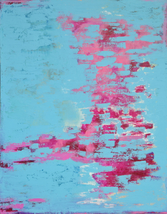 송외선 - 느리게 번지는 생각-사진제공 ‘2025 세종회화제 – 서사적회화 플러스’