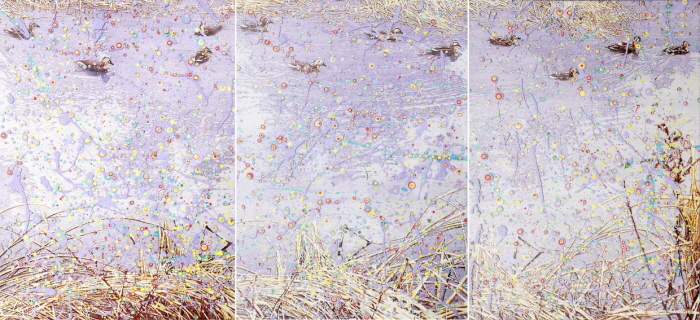 제천에서 오리들을 바라보다 25-1(73X53X3) 복사본-사진제공 ‘2025 세종회화제 – 서사적회화 플러스’