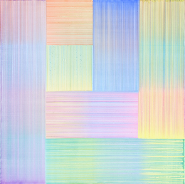 Bakeit, 2025-Acrylic and resin on canvas. 122 x 122 cm-사진제공 조현화랑