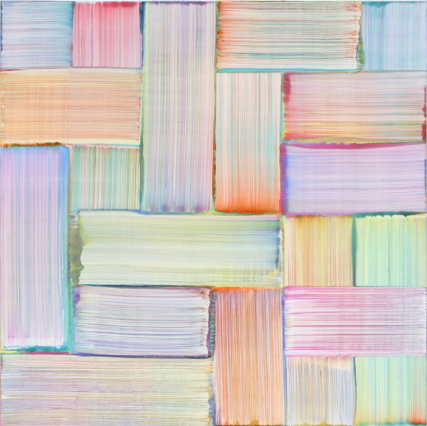 Traga, 2025-Acrylic and resin on canvas. 122 x 122 cm-사진제공 조현화랑