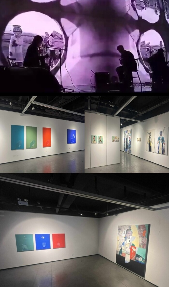 내몽골 특별 전시 푸른도시 87 아트 갤러리(나르바야스갈, 히식수렌, 시지르바타르 3인전) 제공 칠곡문화예술위원회